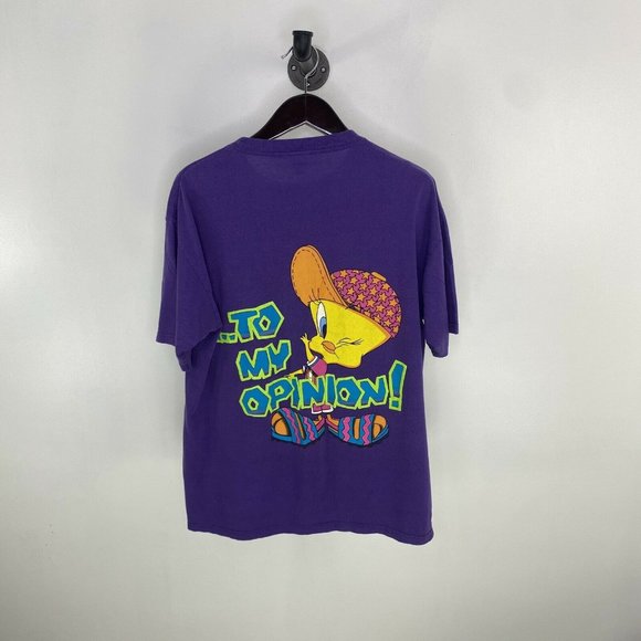 WARNER BROTHERS Tweety Bird T-shirt XL Vintage - Picture 3 of 5